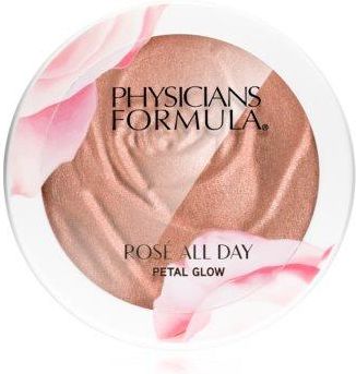 Physicians Formula Rose All Day kompaktowy pudrowy rozświetlacz odcień Petal Pink 9 g