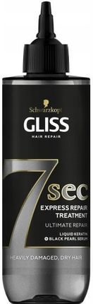 Schwarzkopf Gliss 7 sec kuracja regeneracyjna do włosów suchych i zniszczonych 200 ml