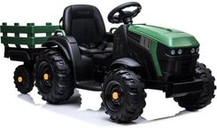 Zdjęcie Lean Cars Traktor z Przyczepą na akumulator BDM0925 Zielony Wojskowy - Pszów