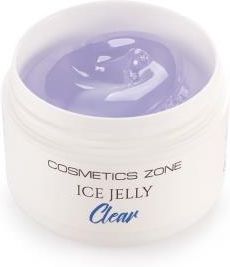 Cosmetics Zone Żel do przedłużania paznokci UV LED galaretka ICE JELLY przezroczysty Clear 50ml