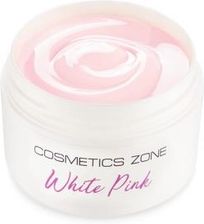 Cosmetics Zone Żel do przedłużania paznokci mlecznoróżowy UV LED White Pink 50ml