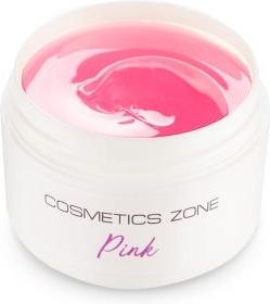 Cosmetics Zone Żel do przedłużania paznokci UV LED przezroczysty różowy Pink 15ml