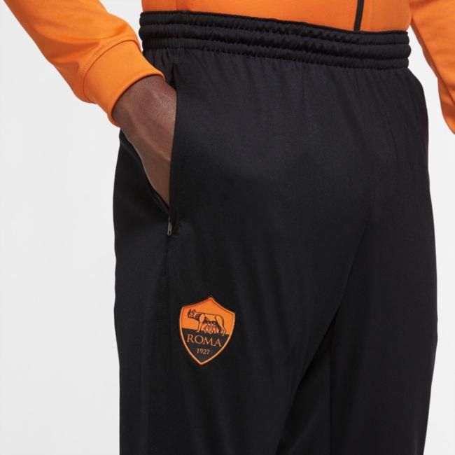 Nike Męski Dres Piłkarski A.S. Roma Strike Pomarańczowy - Ceny i