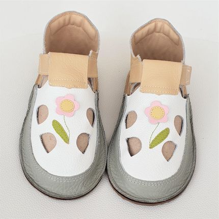 Sandały Dla Dzieci Na Rzepy - Bosa Stopka - Wiosna