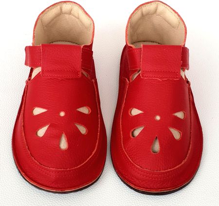 Sandały Dla Dzieci Na Rzepy - Bosa Stopka - Unicolour