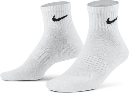 Nike Skarpety Treningowe Do Kostki Everyday Cushioned 3 Pary Biel