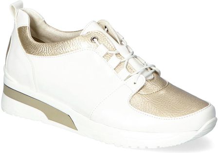 Sneakersy Excel 072/13 Białe/Złote lico
