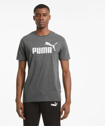 PUMA Męski Melanżowy T shirt Essentials, Czarny, rozmiar XS, Odzież - Ceny i opinie T-shirty i koszulki męskie DOYS