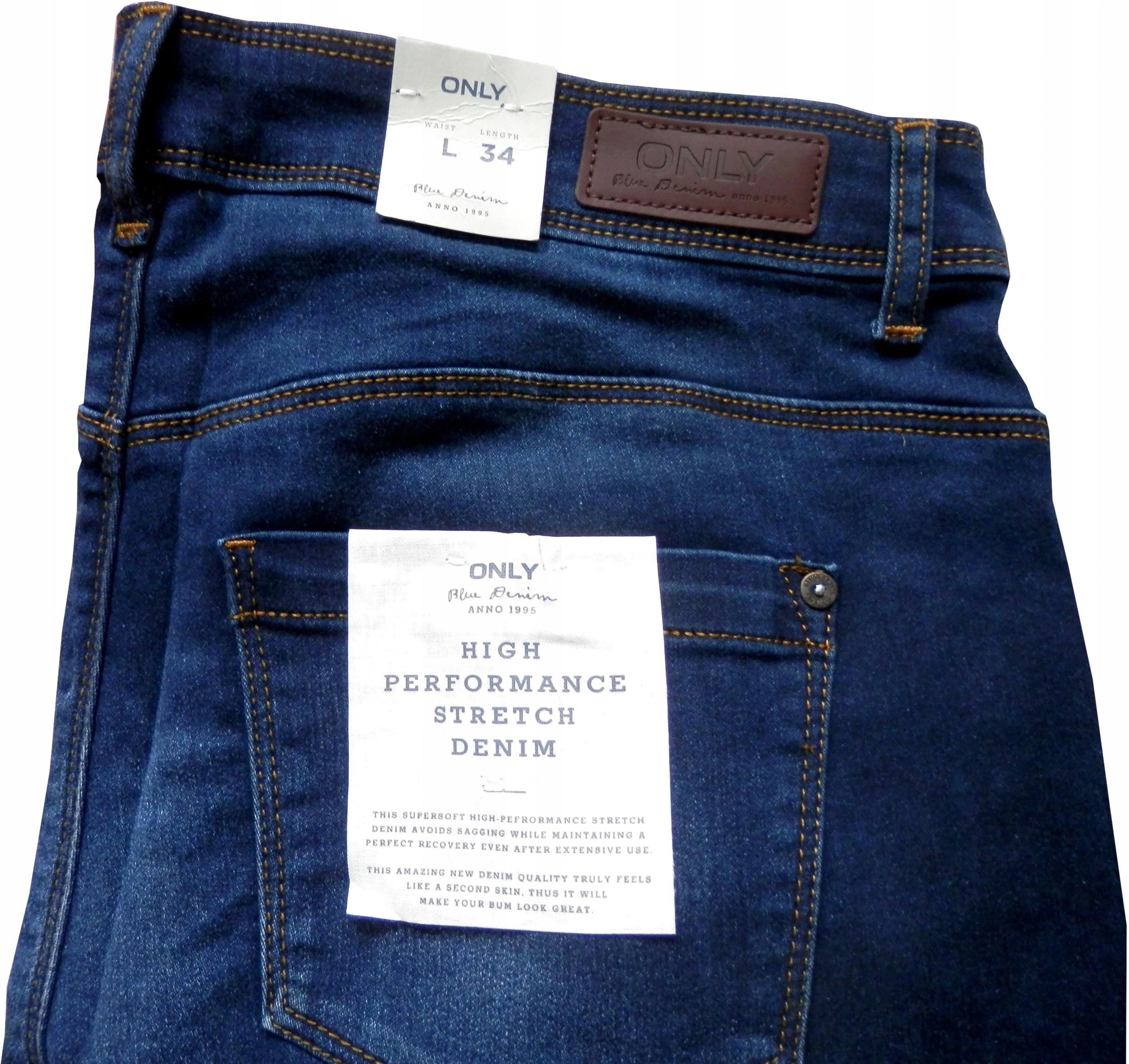 Spodnie Damskie Only Ultimate King Jeans L/34 Ceny i opinie