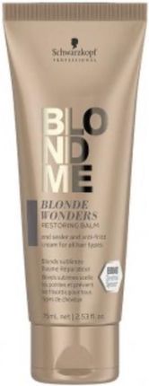 Schwarzkopf Professional Schwarzkopf BlondMe Blonde Wonders balsam odbudowujący 75ml