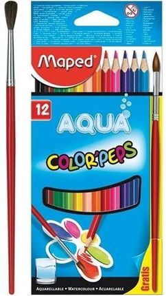 Maped Kredki Colorpeps Aqua Akwarelowe 12 Kolorów