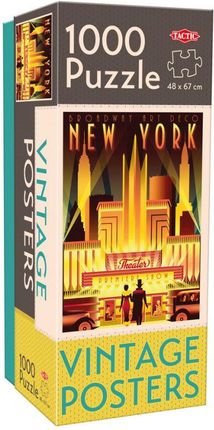 Tactic Puzzle 1000 Vintage New York