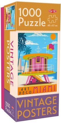 Tactic Puzzle 1000 Vintage Miami