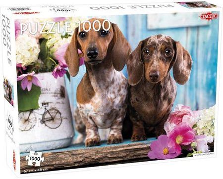 Tactic Puzzle 1000 Dashing Dachshunds