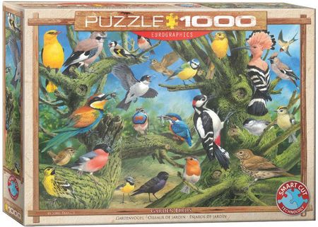 Eurographics Puzzle 1000 Ptaki Ogrodowe Joahn Franc 6000-0967