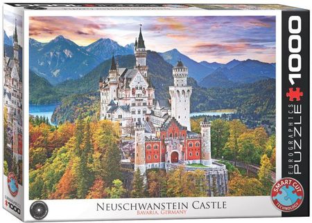 Eurographics Puzzle 1000 Zamek Neuschwanstein Niemcy 6000-0946