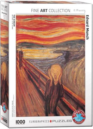 Eurographics Puzzle 1000 Krzyk Edvard Munch 6000-4489