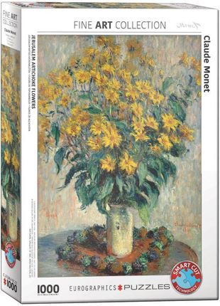 Eurographics Puzzle 1000 Kwiat Karczocha Jerozolimskiego Claude Monet 6000-0319