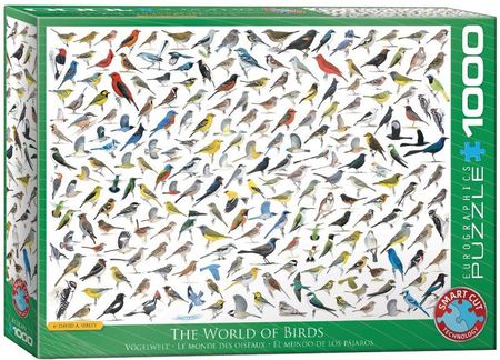 Eurographics Puzzle 1000 Świat Ptaków 6000-0821