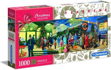 Clementoni Puzzle 1000 Panoramiczne Kolekcja Świąteczna 39577