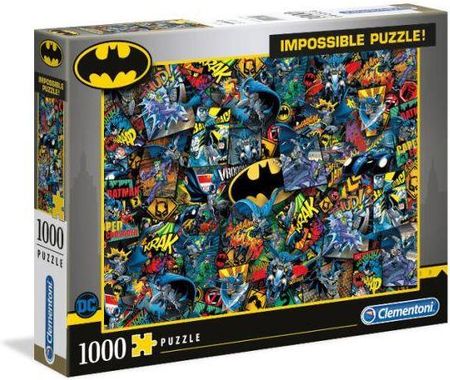 Clementoni Puzzle 1000 Impossible Batman 39575