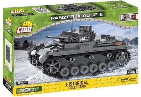 Cobi Czołg Panzer Iii Ausf E 290 Klocków 2707 Historical Collection Wwii