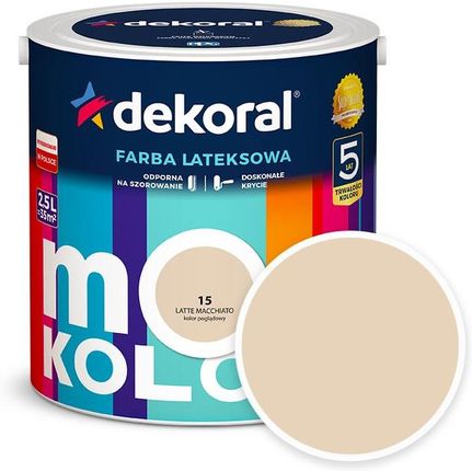 Dekoral Moc Koloru Latte macchiato 2,5L