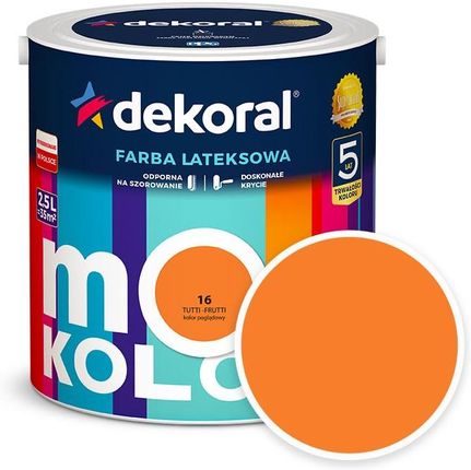 Dekoral Moc Koloru Tutti-frutti 2,5L