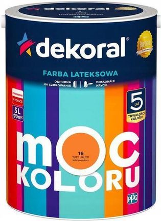Dekoral Moc Koloru Tutti-frutti 5L