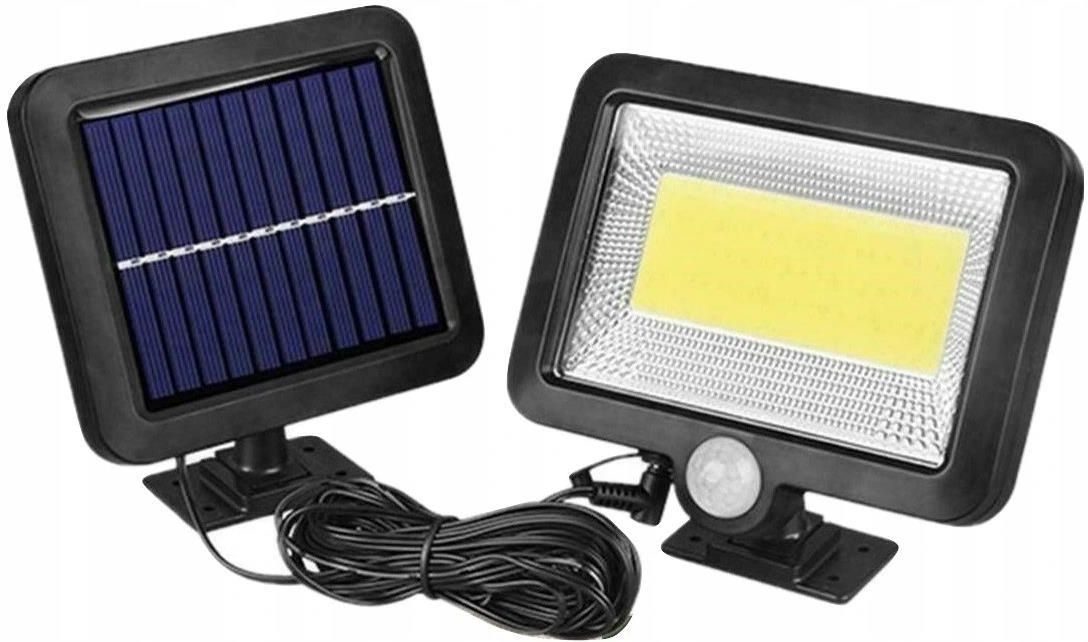 Halogen Lampa solarna 100Led czujka ruchu zmierzch