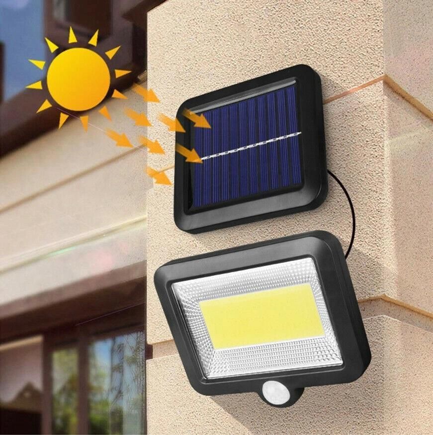 Halogen Lampa solarna 100Led czujka ruchu zmierzch - zdjęcie 5 Halogen Lampa solarna 100Led czujka ruchu zmierzch