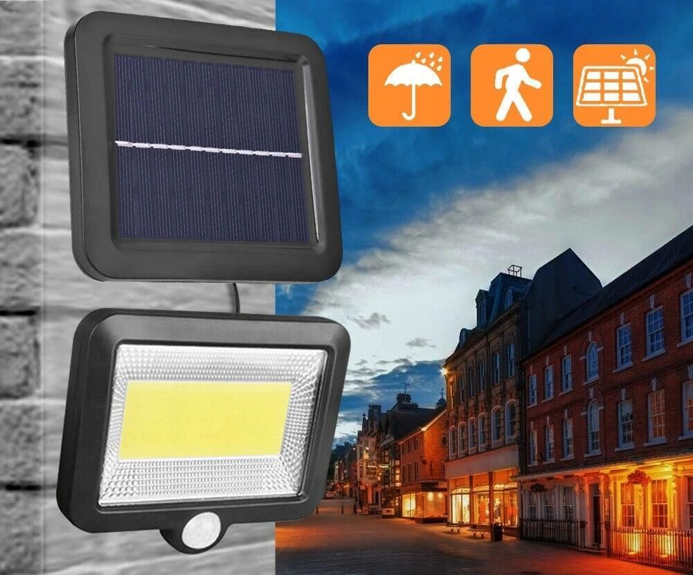 Halogen Lampa solarna 100Led czujka ruchu zmierzch - zdjęcie 8 Halogen Lampa solarna 100Led czujka ruchu zmierzch