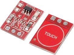 Modulosy Przycisk Dotykowy Pojedyńczy Ttp223 14X11Mm Touch Sensor Do Arduino