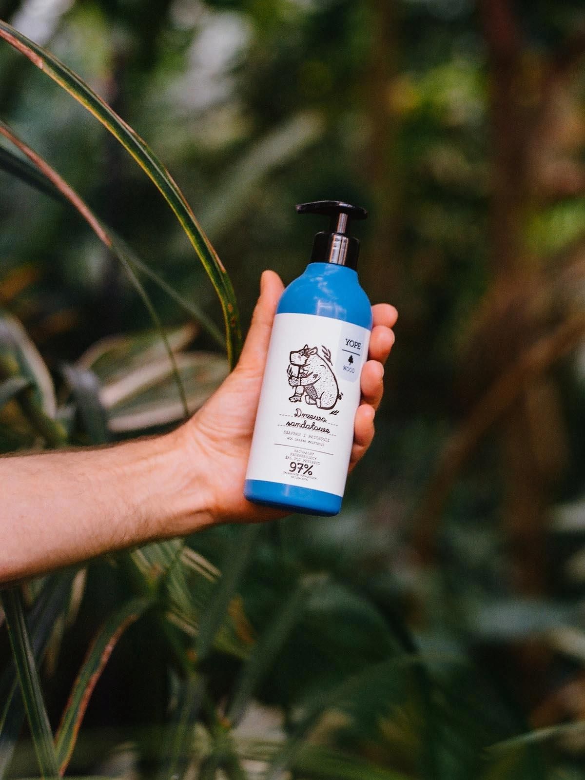 Yope Wood Żel pod prysznic dla mężczyzn Drzewo sandałowe, szafran, patchouli 400ml - zdjęcie 1 Yope Wood Żel pod prysznic dla mężczyzn Drzewo sandałowe, szafran, patchouli 400ml