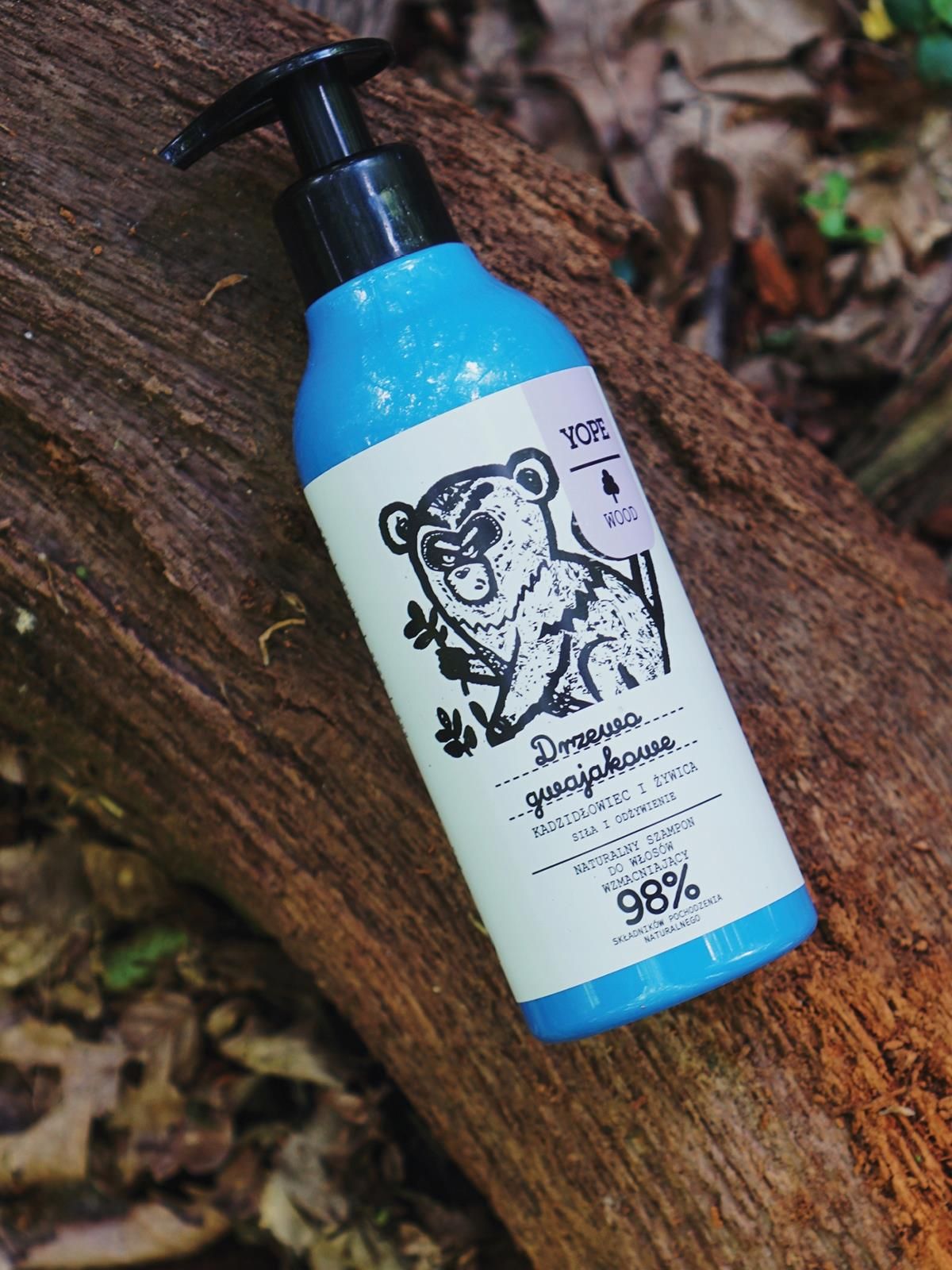 Yope Wood Żel pod prysznic dla mężczyzn Drzewo gwajakowe, mirra, tonka 400ml - zdjęcie 5 Yope Wood Żel pod prysznic dla mężczyzn Drzewo gwajakowe, mirra, tonka 400ml