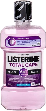 Listerine Mouthwash Total Care Smooth MInt 6 in 1 Płyn do płukania ust 500ml