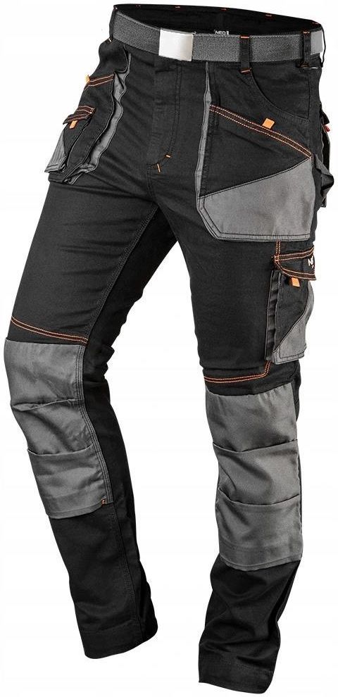 Neo Spodnie Robocze Hd Slim Monterskie Xl Pasek - zdjęcie 4 Neo Spodnie Robocze Hd Slim Monterskie Xl Pasek