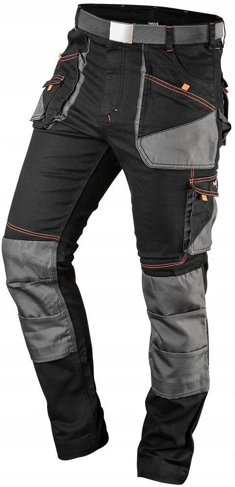Neo Spodnie Robocze Hd Slim Monterskie Xl Pasek - zdjęcie 9 Neo Spodnie Robocze Hd Slim Monterskie Xl Pasek