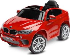 Toyz Samochód auto na akumulator Caretero Toyz BMW X6 akumulatorowiec + pilot zdalnego sterowania Czerwony   