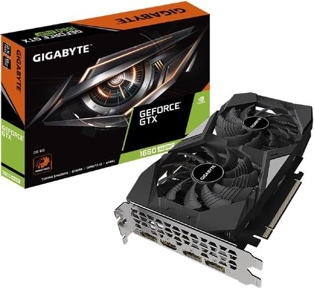 Gigabyte GeForce GTX 1660 SUPER D6 6GB GDDR6 (GVN166SD66GD)