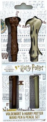Pyramid International Długopis Harry Potter I Ołówek Voldemort Różdżka