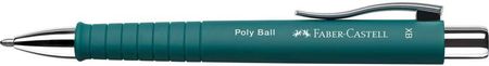 Długopis Poly Ball Xb Szmaragdowy Faber Castell 190L665
