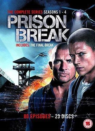 Prison Break Season 1-4 (skazany Na Śmierć) (23DVD