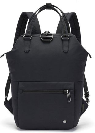 Plecak mini damski antykradzieżowy Pacsafe Citysafe CX Mini Backpack - Econyl Black