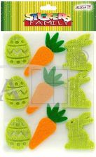 Zdjęcie PISANKI KURCZACZKI WIELKANOCNE NAKLEJKI NKW-8581 - Mikołów