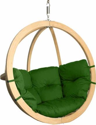 Koala Fotel Hamakowy Drewniany Zielony Swing Chair Single 3