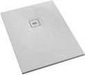 SCHEDPOL SCHEDLINE COLLECTION Brodzik prostokątny PROTOS WHITE STONE ( biały kamień ) 80x120x3,5 z systemem STABILSOUND PLUS 3SP.P1P-80120/B/ST-M1/B/S
