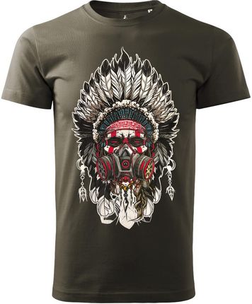 Voyovnik Koszulka T-Shirt Indian Chief Khaki (V-2102-17-67) - Ceny i opinie T-shirty i koszulki męskie MSFT Voyovnik Koszulka T-Shirt Indian Chief Khaki (V-2102-17-67) - Ceny i opinie T-shirty i koszulki męskie MSFT