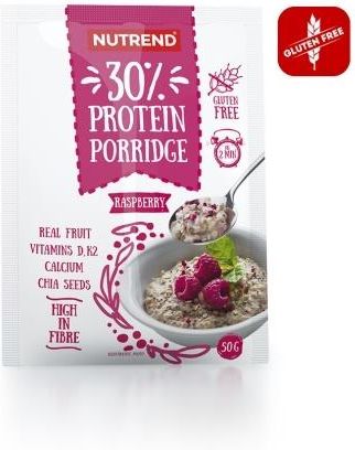 Nutrend Owsianka Protein Porridge 5x50g 30% Malinowy