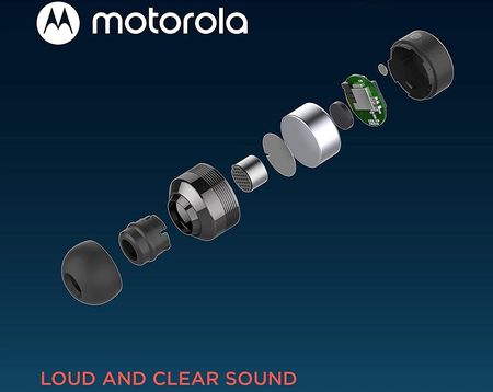 S uchawki MOTOROLA Vervebuds 120 True Wireless Czarny Opinie i